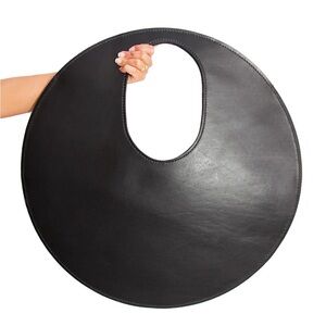 LUPA Yayoi Circle Bag Black Handbag leather